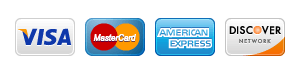 Visa | MasterCard | American Express | Discover Network