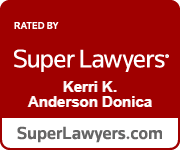 Rated By Super Lawyers Kerri K. Anderson Donica SuperLawyers.com