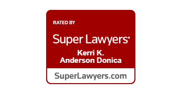 Rated By Super Lawyers Kerri K. Anderson Donica SuperLawyers.com